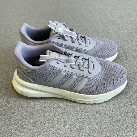 NEW Adidas X-Plrpath Women's Size 6 Cloudfoam Comfort Sneakers Gray Purple - Picture 1 of 9